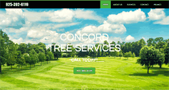 Desktop Screenshot of concordtreeservices.com